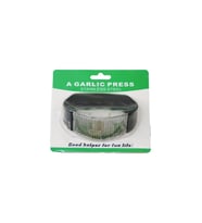 GARLIC PRESS  METAL ZIRH MODELİ SARIMSAK EZİCİ  PLASTİK TUTAMAÇLI (5343)