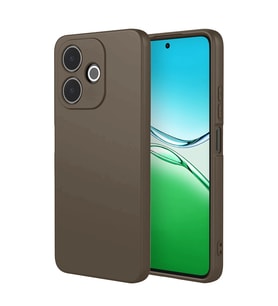 Oppo A5 Pro 4g First Silikon - Kahverengi