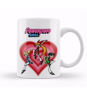 Powerpuff  Girls   Kupa Bardak Porselen