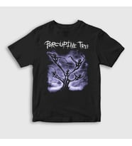 Presmono Unisex Çocuk Siyah Logo Müzik Porcupine Tree T-Shirt 528222tt