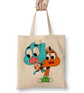 Gumball Darwin Best Friend Bff Bez Çanta Uzun Saplı