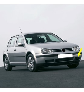 VW Golf 4 1998-2004 Ön Tampon Sol Sis Kapağı Izgarası 1J0853665B
