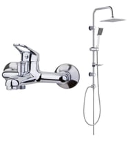 Arçe Beyazsu Banyo Bataryası Banyo Tepe Duş Takımı 2 Li Set