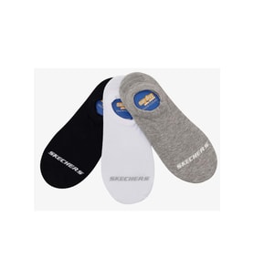 Skechers S2520314-3474 U No Show 3 Pack 3 Parça-Adet Unisex Çorap