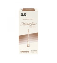 D'Addario RMLP5BCL250 Mitchell Lurie Premium Bb Klarnet Kamışı No: 2.5 (Orta Seviye/Eğitim) - 5'li Paket  Eğitim İçin İdeal Esneklik ve Üstün Malzeme Kalitesi