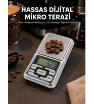 300 Gr Hassas Cep Terazisi Mavi Işıklı LCD Ekranlı Yeni Nesil