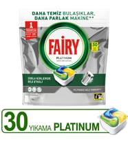 Fairy Platinum Kapsül 30 lu Bulaşık Makine Deterjanı
