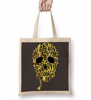 Caution Skull 2 Bez Çanta Uzun Saplı