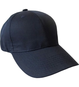 Unisex Gri Ayarlanabilir Şapka Lacivert-Tek Ebat