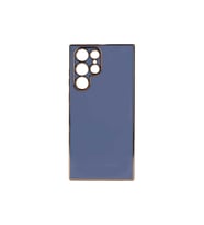 Samsung Galaxy S22 Ultra Uyumlu Kılıf Zore Bark Kapak (Açık Mavi)