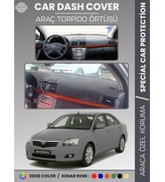 TOYOTA AVENSİS T250 (2003-2008) KAPAKLI Torpido Örtüsü Ön Göğüs Halı Tam Uyum