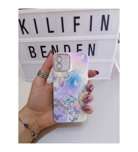 iPhone 12 Kelebek Desen Kılıf Modeli