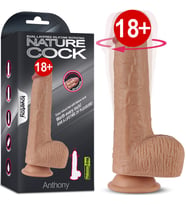 Lovetoy Antony Nature Cock Hareket Özellikli ve Isıtıcılı Vibratör 21.5 cm