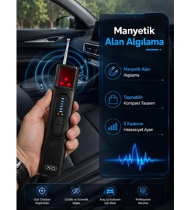 Taşınabilir Gizlilik ve Güvenlik Kontrol Dedektörü