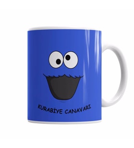 Kurabiye Canavarı 02 Kupa Bardak Porselen