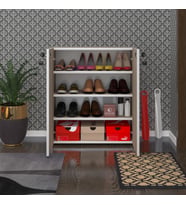Kenzlife ayakkabılık ayakkabı dolabı kilitli be real crd 080*70*32 kapaklı arkalıklı ofis dolabı (Karışık)