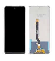 Tecno Uyumlu Pova 5 Lcd Ekran Dokunmatik Siyah Çıtasız A+++Süper Kalite