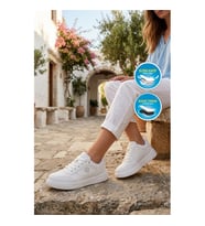 Walkway Beyaz Unisex Spor Ayakkabı BST-2081 G