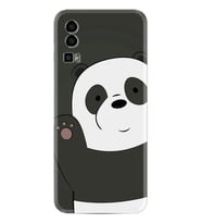 General Mobile GM 23 Kılıf Silikon Desen Özel Seri Hello Panda 1709
