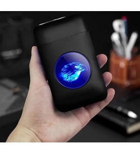 KİŞİYE ÖZEL GÖVDESİ IŞIKLI ELEKTRONİK ŞARJLI TABAKA