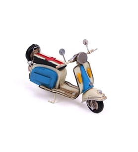 Dekoratif Metal Scooter Vintage Dekoratif Ev Ofis Hediyelik