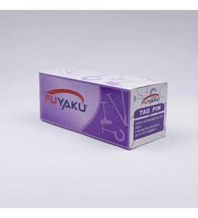 Fuyaku 17 MM Standart Kılçık Etiketleme Plastiği Şeffaf (10.000 Adet)