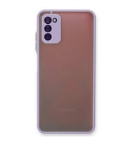 Samsung Galaxy A03s Kılıf Montreal Silikon Kapak - Mor