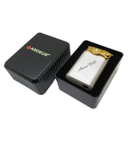 Ardeur® Creston Gold Krom İsme Özel Çakmak Hediyelik Kutusunda
