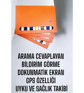 Akıllı Saat 7 Kordonlu Bildirim Görebilen Metal Kordon Gps Özelliği