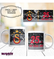 25.YIL ÖZEL SERİ GALATASARAY KUPA BARDAK