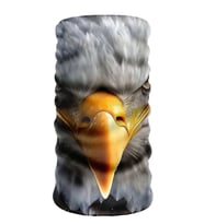 Bebo Store Extreme Outdoor Spor , Motorcu ve Bisiklet Kullananlara Özel Desenli Buff Boyunluk Bandana Balaklava (kartal-211)