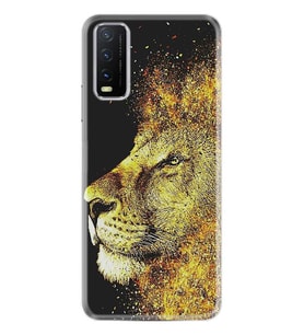 Vivo Y20 Kılıf Desenli Silikon Leon 1323