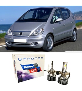 Mercedes A W168 Led Xenon Uzun Far Ampulü H7 Mono Yeni Seri Beyaz