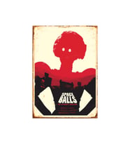 Spaceballs Retro Ahşap Tablo - The Schwartz Awakens Parodi Poster Tasarımı
