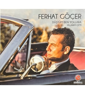 (Müzik CD sidir - Plak Değildir) CD Ferhat Göçer Düştüm Ben Yollara Yıllarım Gitti CD