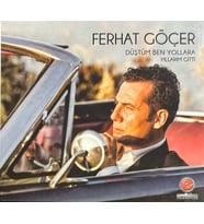 (Müzik CD sidir - Plak Değildir) CD Ferhat Göçer Düştüm Ben Yollara Yıllarım Gitti CD