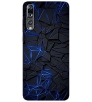 Huawei P20 PRO (CLT-L09/L29) Uyumlu Kılıf Desen Baskılı Silikon Karmaşık Design STK:1874