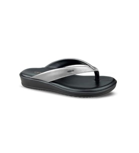 Ceyo 9984-9 Memory Foam Comfort Taban Parmak Arası Kadın Terlik Platin 36-40
