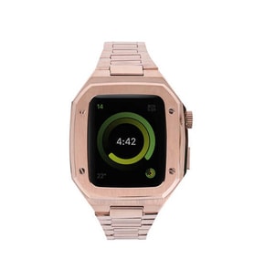 Watch 44Mm Metal Petek Kasalı Kordon - Gold