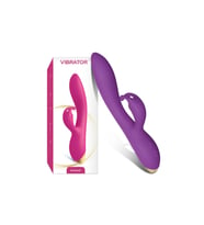 PRIME TOYS Bonnie Klitoris ve G Spot Uyarıcı Rabbit Vibratör - Mor
