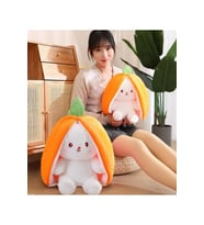Havuç Tavşan Çantalı 80 cm (Turuncu)