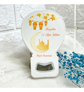 15 Adet Hoşgeldin Ramazan 11 Ayın Sultanı Hediyelik Açacak Magnet-
