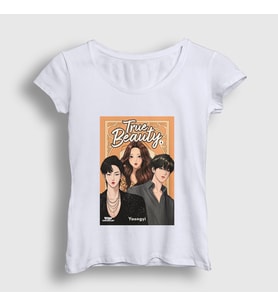Presmono Kadın Beyaz Lim Ju Kyung True Beauty T-Shirt 475883tt