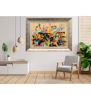 Gümüş Çerçeveli Tablo nb325