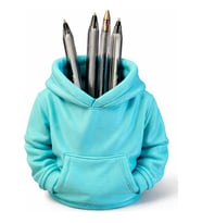 Kapüşonlu Sweatshirt Tasarım Kalemlik – Dekoratif Masaüstü Organizer