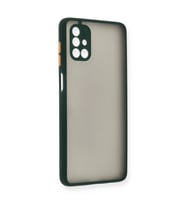 Samsung Galaxy M51 Kılıf Montreal Silikon Kapak - Yeşil