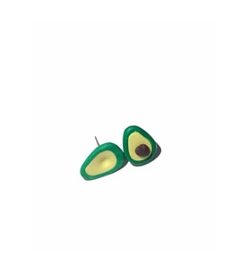 Avokado Küpe (Metal)