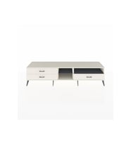 Hyperion TV Ünitesi 2 Raflı 3 Çekmeceli  220x44x51 Aytaşı-Antrasit/Aytaşı