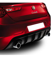 Alfa Romeo Giulietta Arka Tampon Eki - Difüzör (Plastik)
