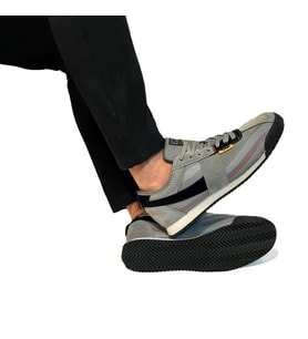 Jump 29072 Gri Kaymaz İnce Taban Erkek Spor Ayakkabı